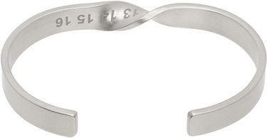 Náramok Maison Margiela Maison Margiela Twisted Number Logo Bracelet Metalická | SM1UY0045 S12975, 1