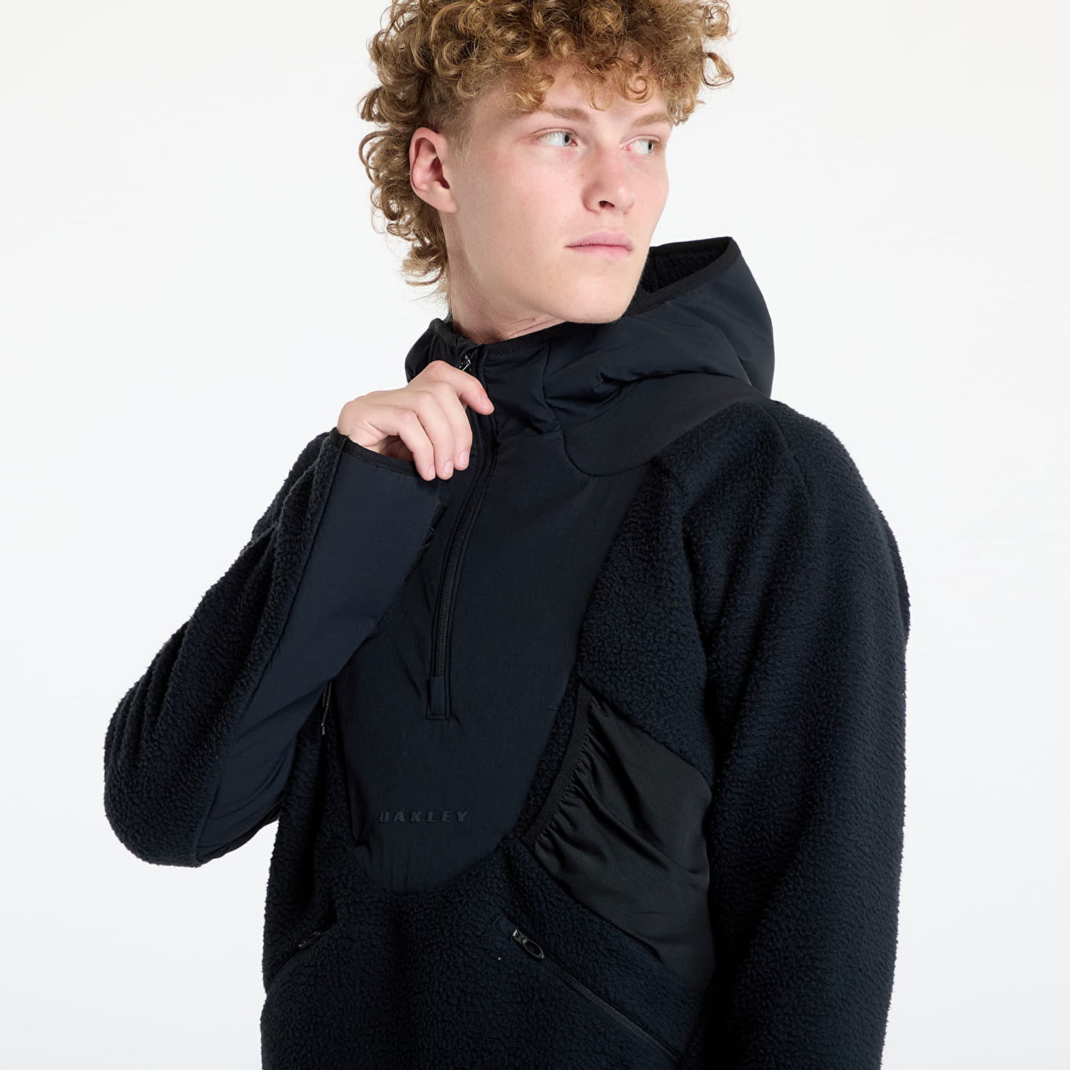 Mikina OAKLEY Latitude Flex Sherpa Hoodie Navy | FOA406149-02E, 1