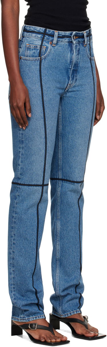 Džínsy Maison Margiela MM6 Maison Margiela 5 Pockets Jeans Modrá | S52LA0261 M30018, 1