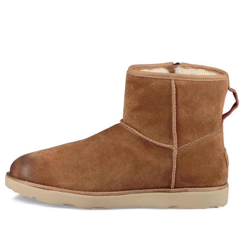 Tenisky a topánky UGG Classic Mini Zip Waterproof Boots Hnedá | 1018453-CHE