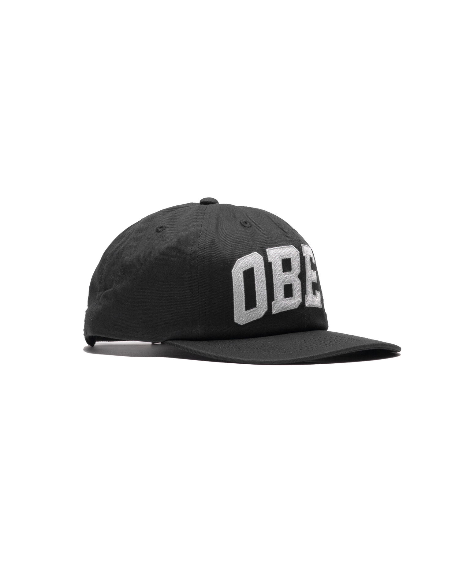 Klobúk OBEY Obey Collegiate 6-Panel Strapback Hat Čierna | 100580404-BLK, 0