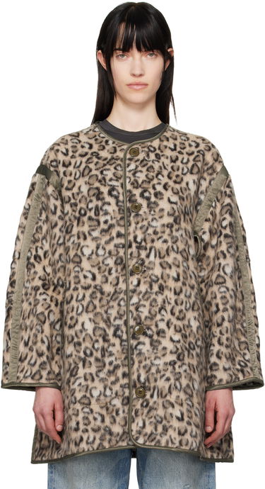Kabáty R13 R13 Taped Liner Coat Béžová | R13WR359-R465A, 0