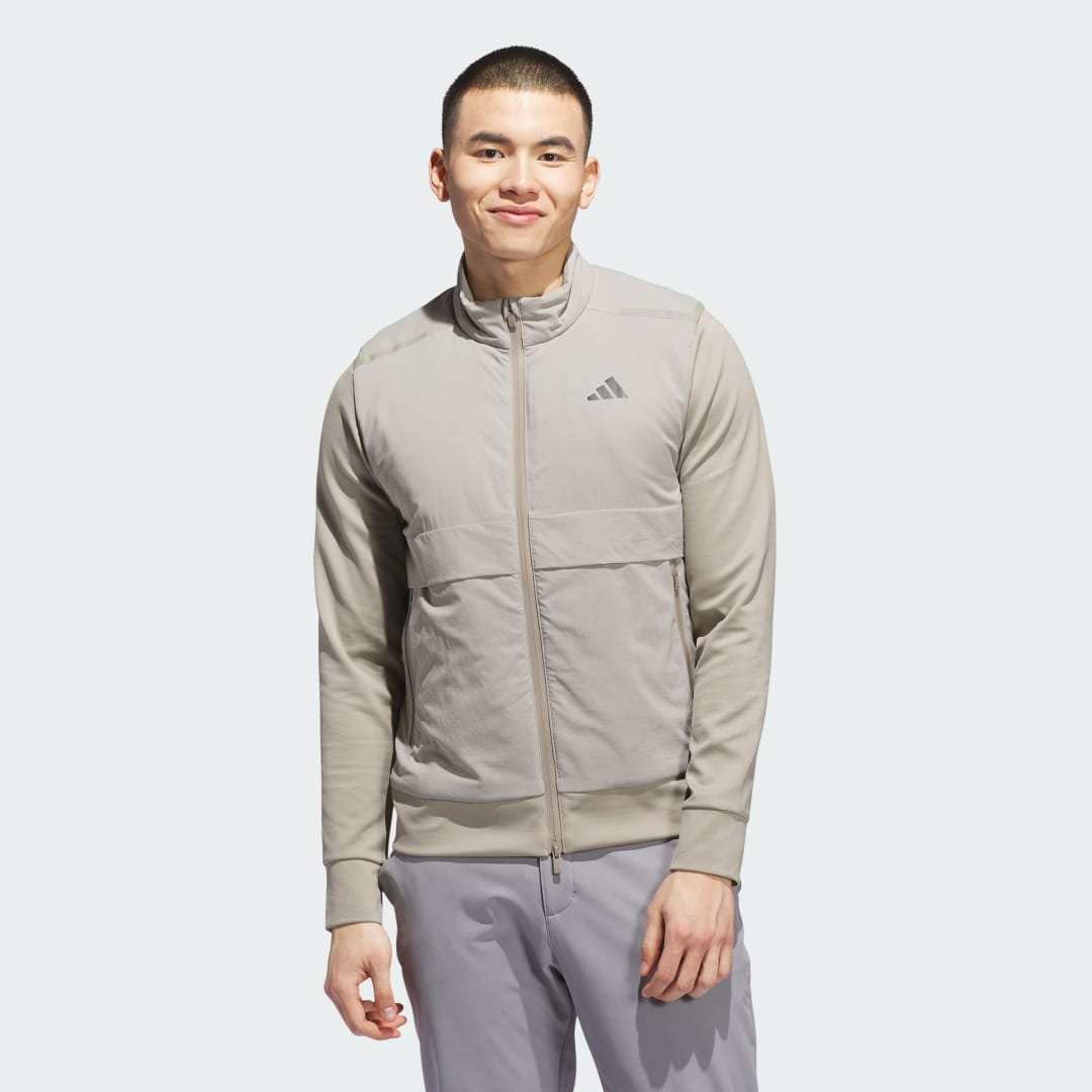 Bunda adidas Performance Ultimate365 Tour Frostguard Full Zip Jacket Béžová | JM2142, 0
