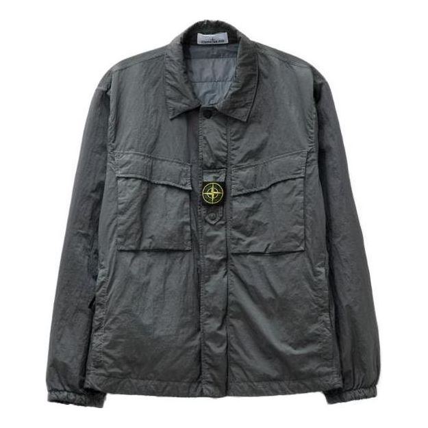 Bunda Stone Island Stone Island ECONYL Regenerated Nylon Jacket Šedá | 7915Q0819-V0062