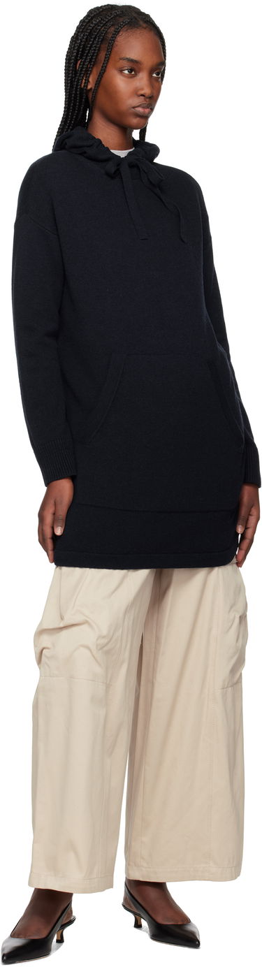 Mikina Max Mara Max Mara Fiaba Hoodie Dress Navy | 2519321011600, 4