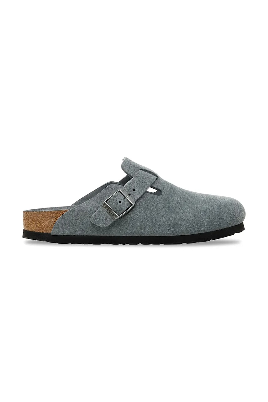 Tenisky a topánky Birkenstock Birkenstock Boston Suede Clogs Šedá | 1030874, 0