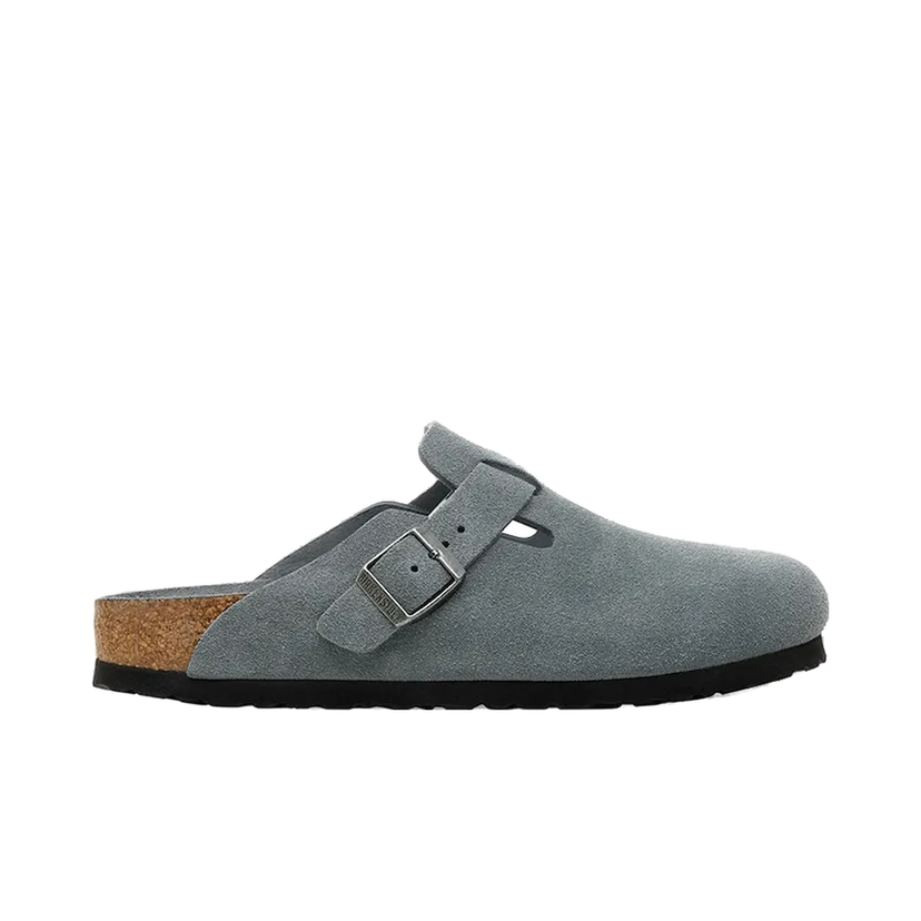 Tenisky a topánky Birkenstock Birkenstock Boston Suede Clogs Šedá | 1030874