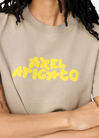 Tričko AXEL ARIGATO Bubble T-Shirt Béžová | A3848004, 8