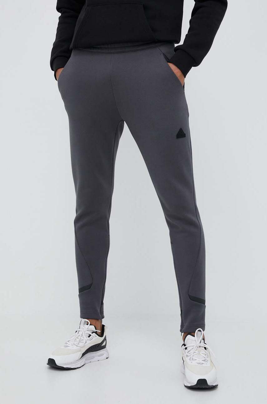 Tepláky adidas Originals Designed for Gameday Pants Šedá | IC8037, 0