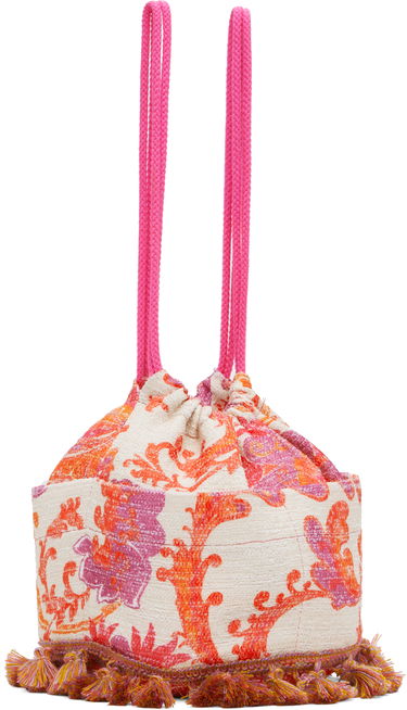 Kabelka Anna Sui Anna Sui Arabesque Linen Tassel Crossbody Bag Rôznofarebný | 225H93, 2