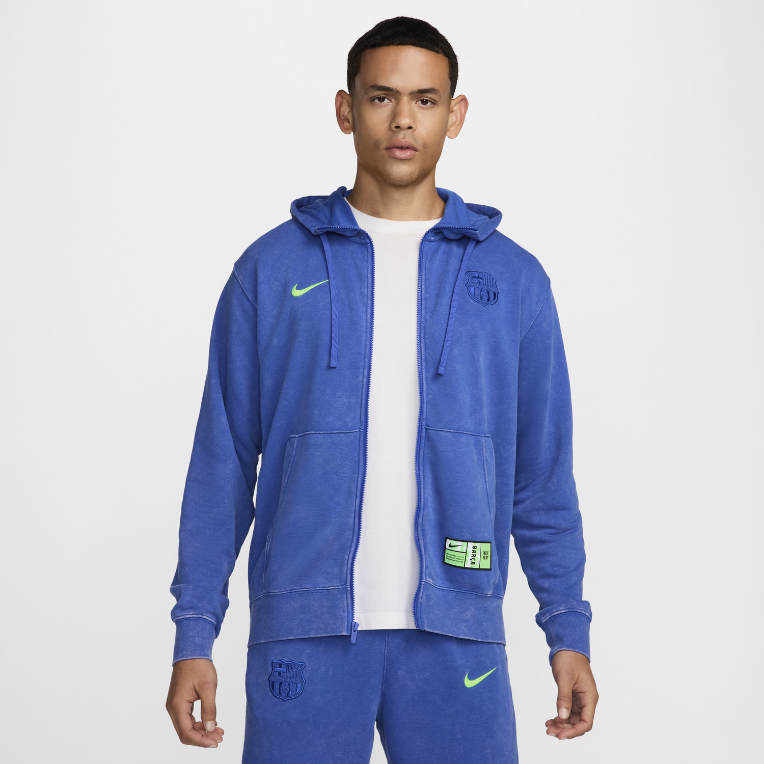 Mikina Nike FC Barcelona Club Navy | FQ2999-405, 0
