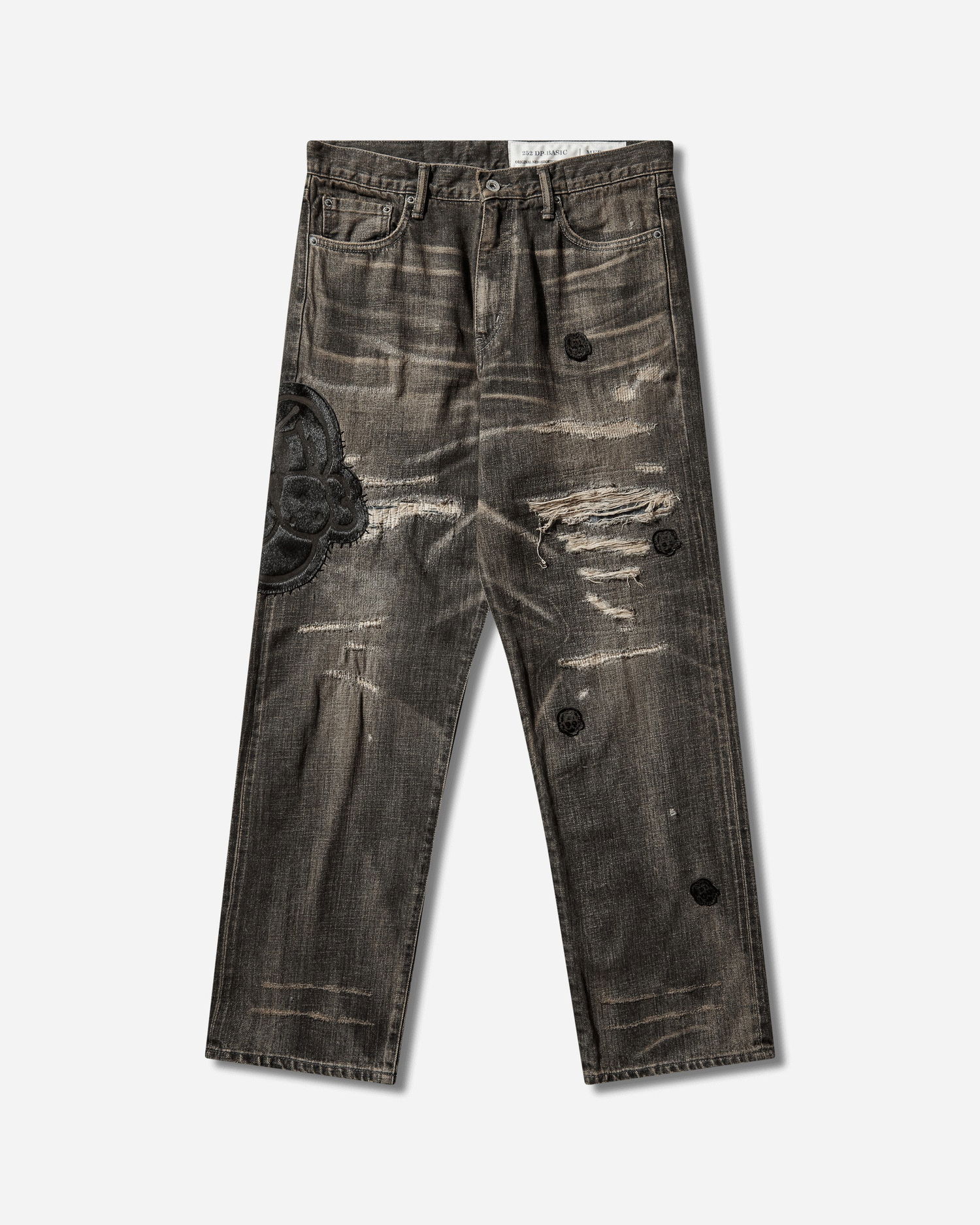 Džínsy Neighborhood CHITO Savage Denim DP Basic Pants Čierna | 252XBCIN-PTM01S BLACK, 1