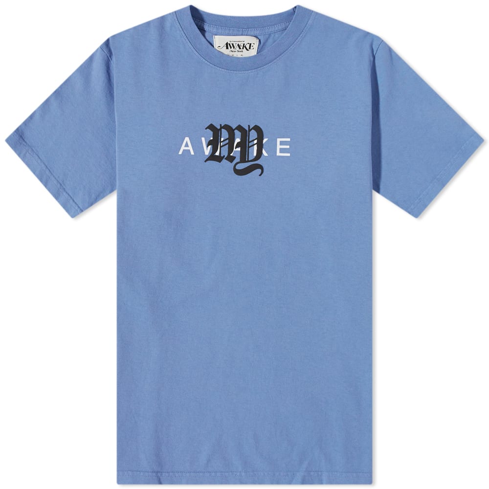 Tričko Awake NY College Logo Tee Modrá | AWK-FW21-TS005-BL, 0