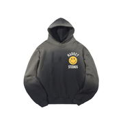 Smiley Upside Down Lock-up Hoodie