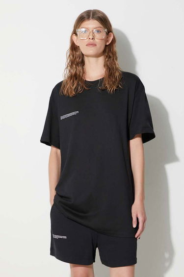 Tričko PANGAIA Pangaia T-Shirt with Print Čierna | 10000288, 2