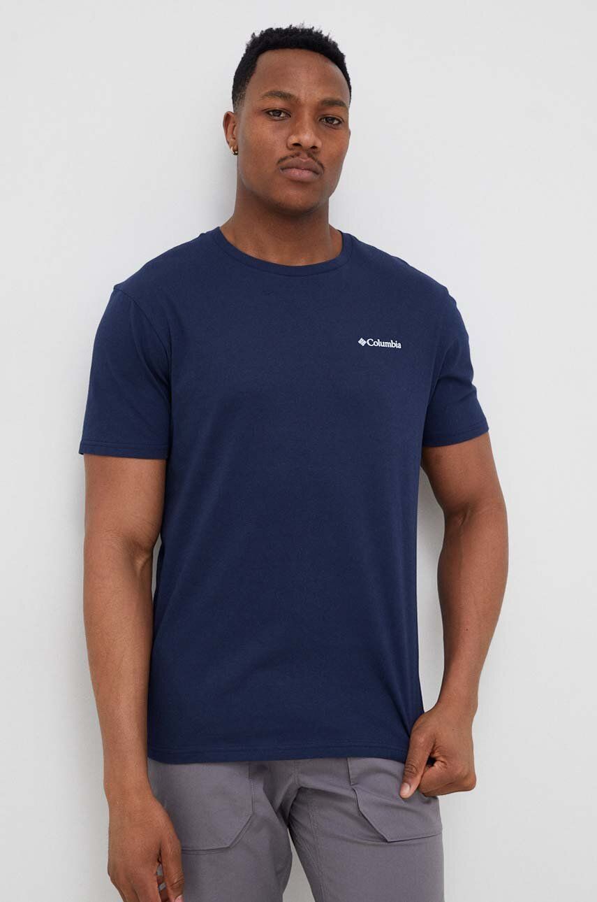 Tričko Columbia T-Shirt Navy | 1834041.SS23, 0