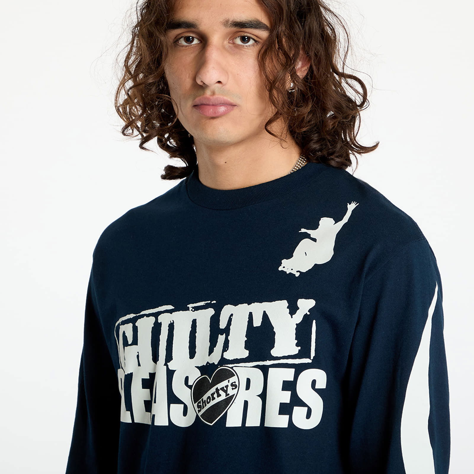 Guilty Long Sleeve Tee Navy