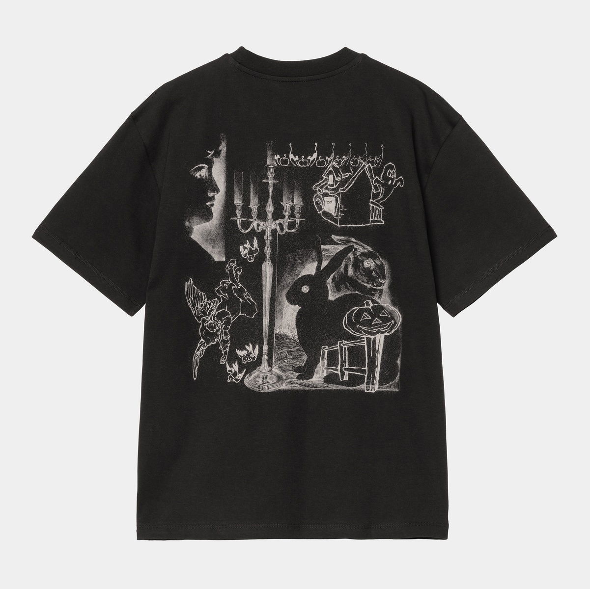 Tričko Carhartt WIP Okniceok Short Sleeve T-Shirt Čierna | I035507_8, 1