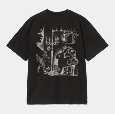 Tričko Carhartt WIP Okniceok Short Sleeve T-Shirt Čierna | I035507_8, 1