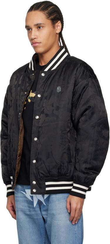 Bomber bunda BAPE BAPE ABC Camo Jacquard Reversible Bomber Jacket Hnedá | 001HJL301301M, 3