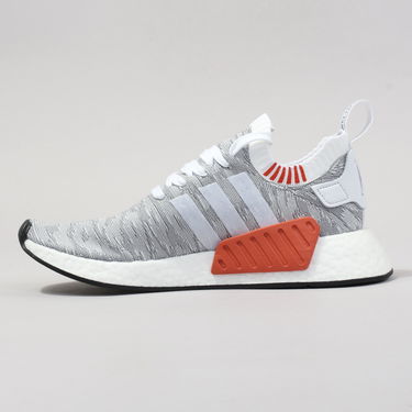 Tenisky a topánky adidas Originals NMD_R2 Primeknit "Running White" Šedá | BY9410, 0