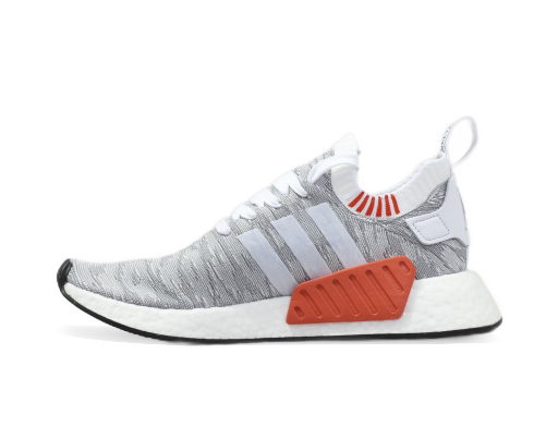 Tenisky a topánky adidas Originals NMD_R2 Primeknit "Running White" Šedá | BY9410