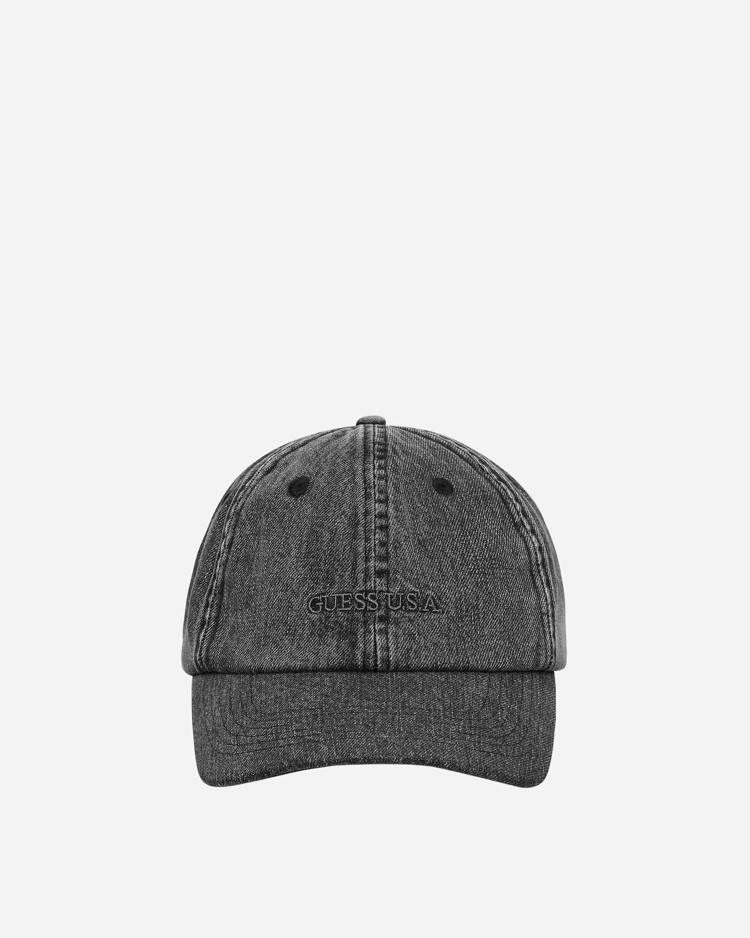 Šiltovka GUESS Washed Denim Dad Hat Šedá | M3GZ17D50J0 DEGY, 0