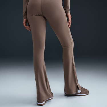 Súprava Nike Sportswear Chill Knit Ribbed Flare Leg Pants Hnedá | FQ2113-233, 4