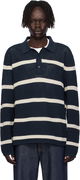 Calvin Klein Long Sleeve Striped Polo