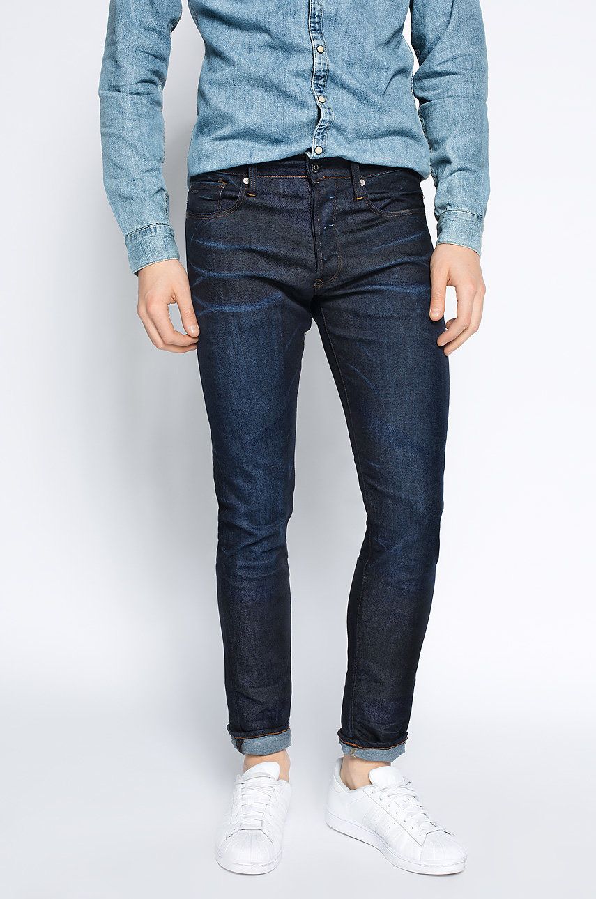 Džínsy G-Star Raw 3301 Tapered Jeans Navy | 51003.7209, 0