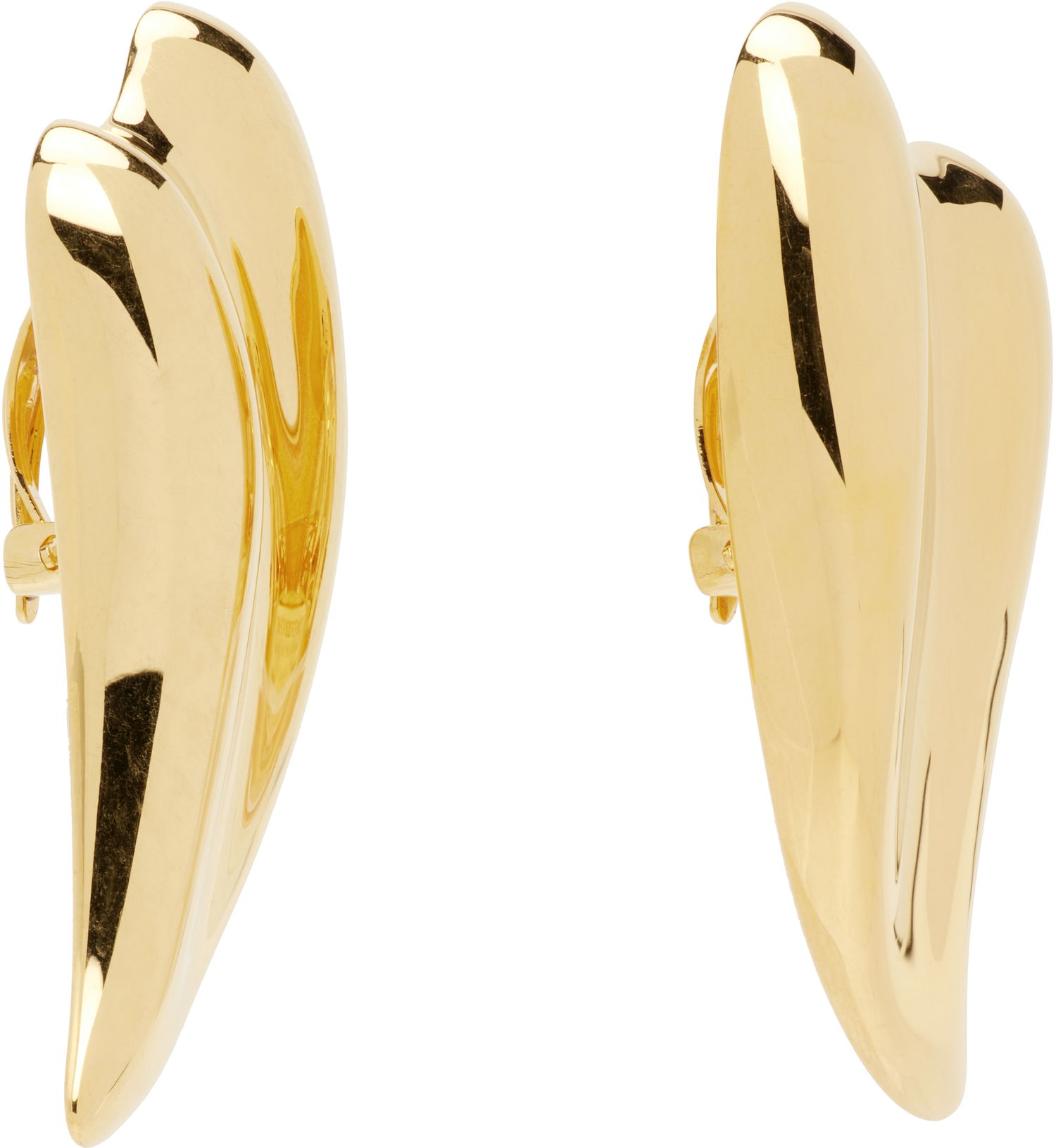 Náušnice Tom Ford TOM FORD Liza Gold Clip-on Earrings Žltá | JW148-AMT001X, 1