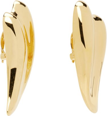 Náušnice Tom Ford TOM FORD Liza Gold Clip-on Earrings Žltá | JW148-AMT001X, 1