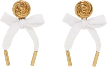 Náušnice Moschino Moschino Bow Earrings Biela | 25121912684101607, 0