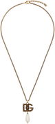 Dolce & Gabbana Pendant & Pearl Necklace
