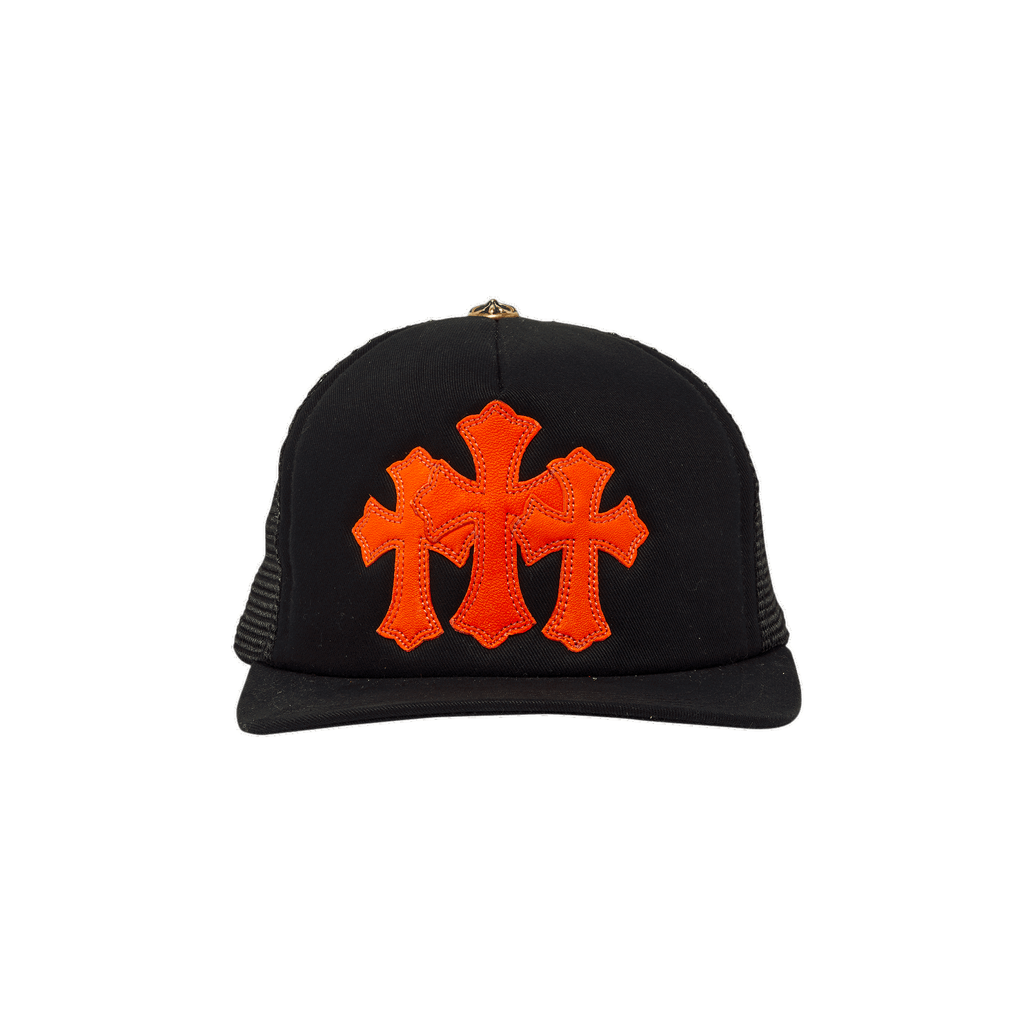 Šiltovka Chrome Hearts St. Barths Exclusive Cemetery Cross Trucker Hat Čierna | 1383 100000701SBECCT BKOR, 0
