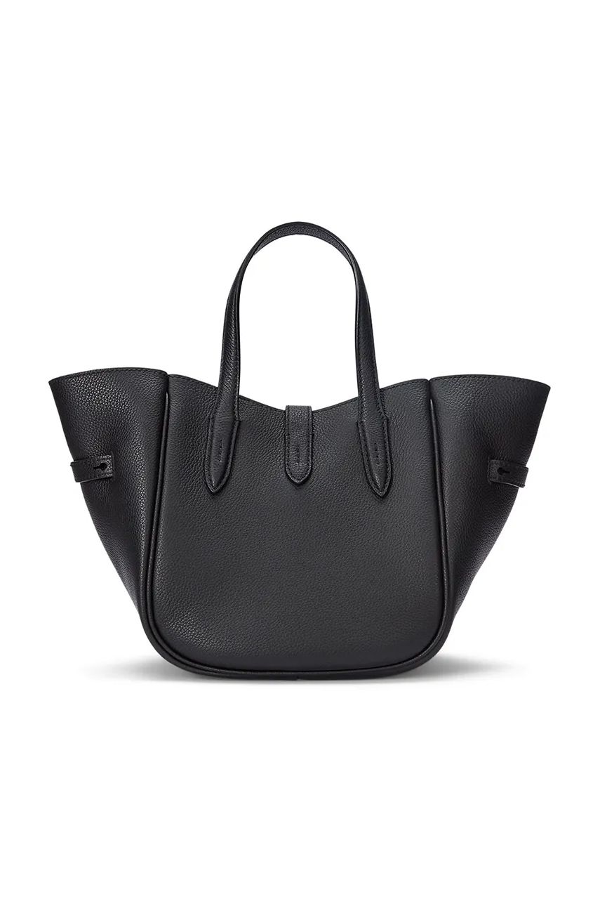 Tote bag Polo by Ralph Lauren Leather Tote Bag Čierna | 428942195, 1