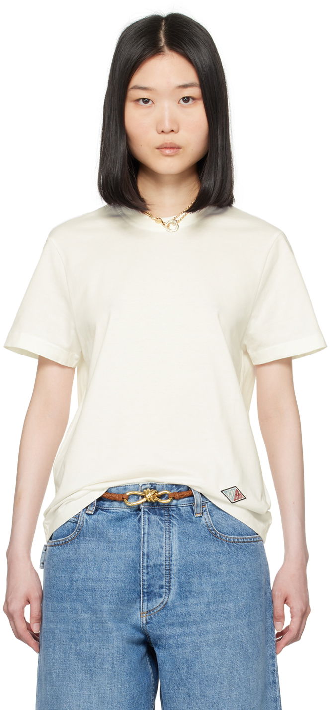 Tričko Bottega Veneta T-Shirt Light Biela | 796156 V4DE0, 0