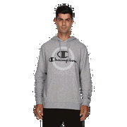 Drawstring Hoodie with Concentric Circle Print