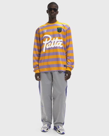 Dres Patta Striped Longsleeve Football Jersey Žltá | POC-SS25-1050-298-0005-178, 1