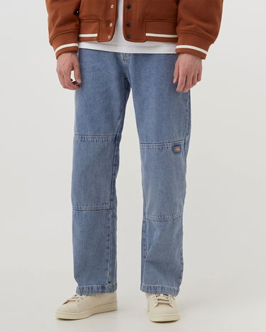 Džínsy Dickies Double Knee Denim Pant Tyrkysová | DK0A4Y3FLW01, 1