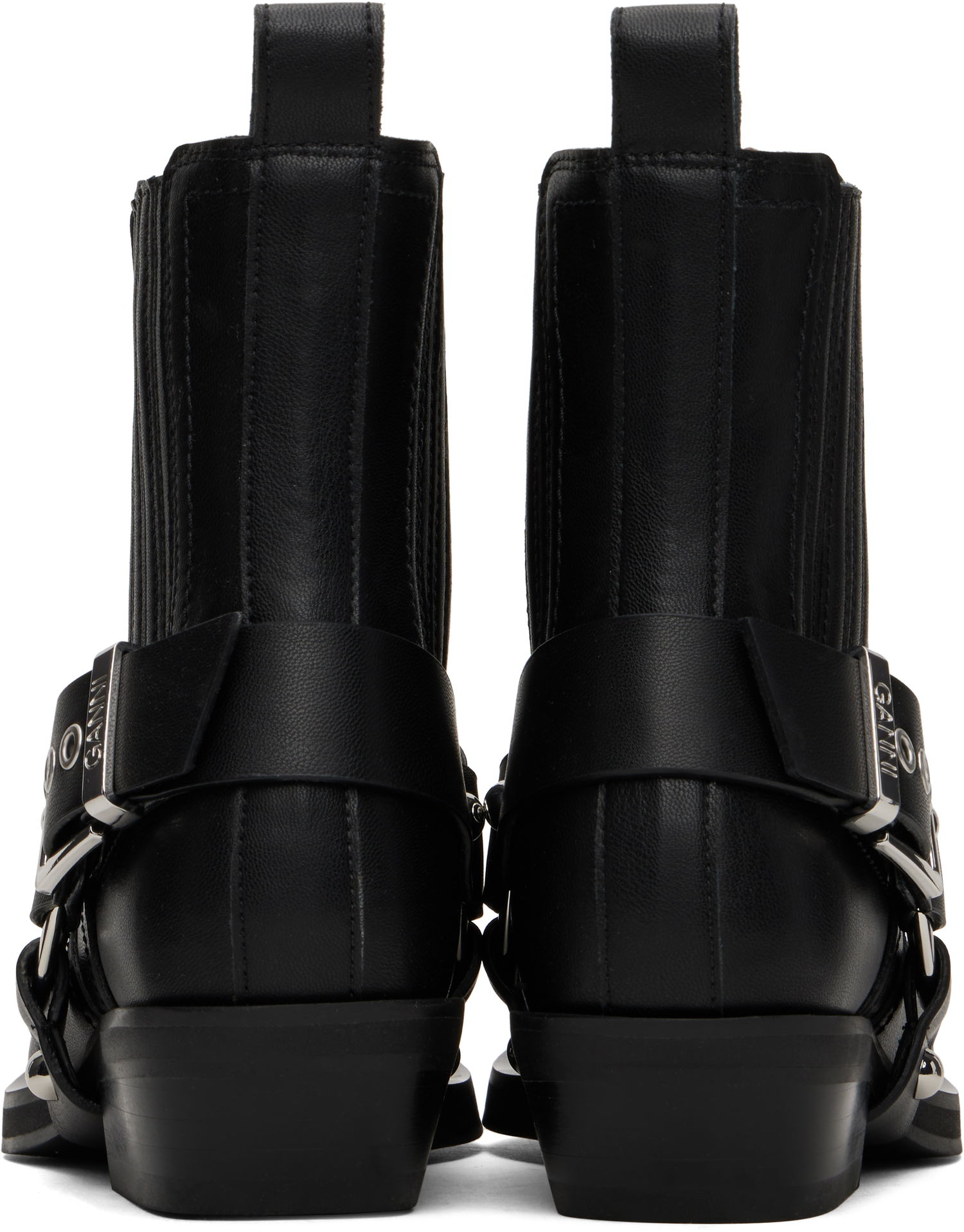 Tenisky a topánky GANNI Low Cut Western Chelsea Boots Čierna | S2744, 1