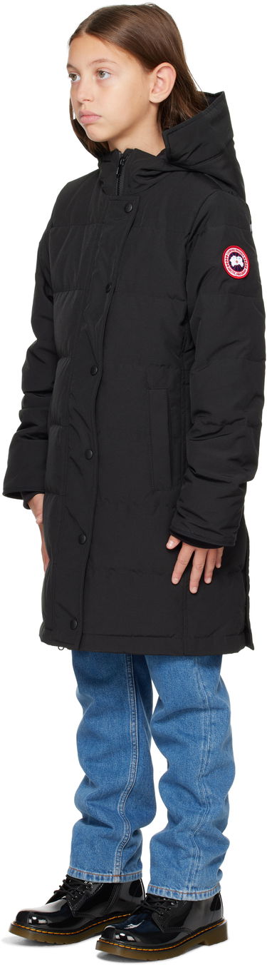 Prešívaná bunda Canada Goose Kids' Juniper Down Coat Čierna | 4559Y, 3