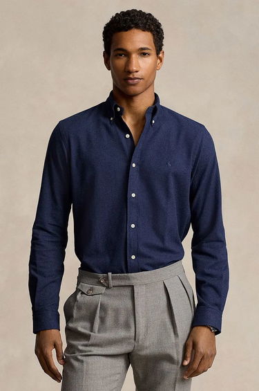 Košeľa Polo by Ralph Lauren Slim Fit Button-Down Shirt Navy | 710953354, 0