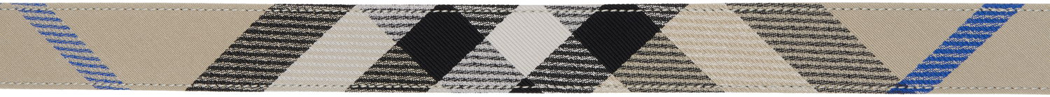 Opasok Burberry Check Buckle Belt Béžová | 8088779, 1