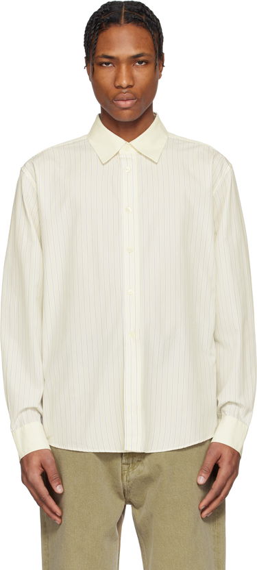 Košeľa OUR LEGACY Our Legacy Beyond Striped Shirt Béžová | M2252CM, 0
