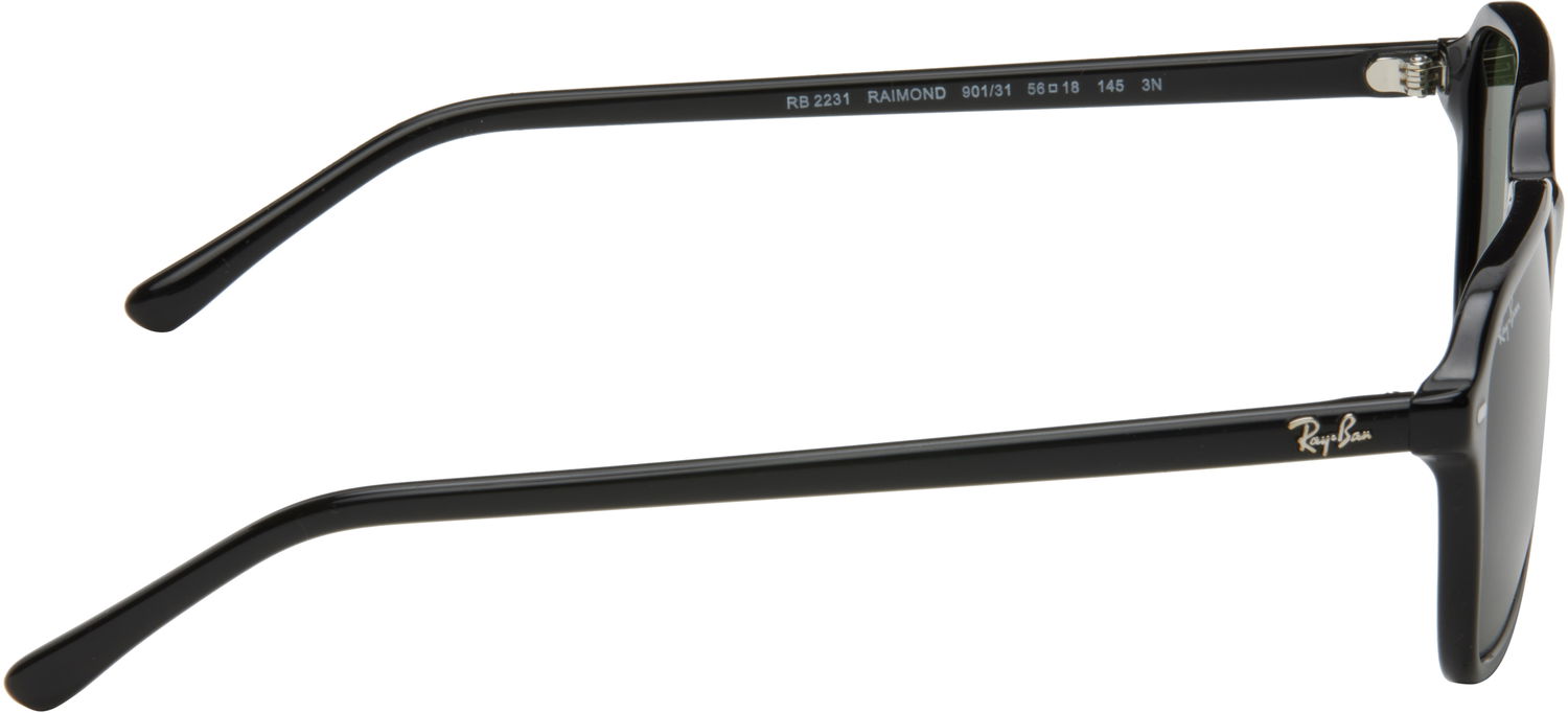 Slnečné okuliare Ray-Ban Ray-Ban Raimond Sunglasses Čierna | 0RB2231 901/3156 8056262245842, 1