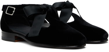 Tenisky a topánky Bode Velvet Theater Ballerina Flats Čierna | MRFW000031, 3
