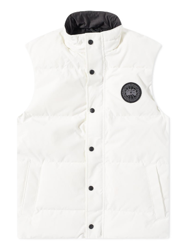 Vesta Canada Goose Black Disc Garson Vest Biela | 4151MB-433