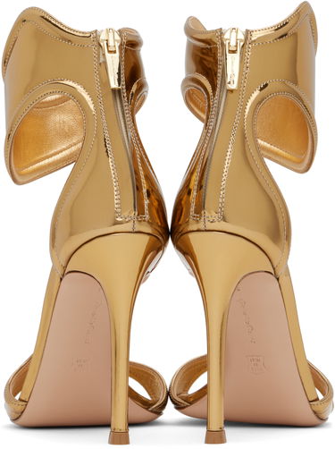 Tenisky a topánky Gianvito Rossi Gianvito Rossi Lucrezia Heeled Sandals Metalická | G61705-15RIC-MET, 1
