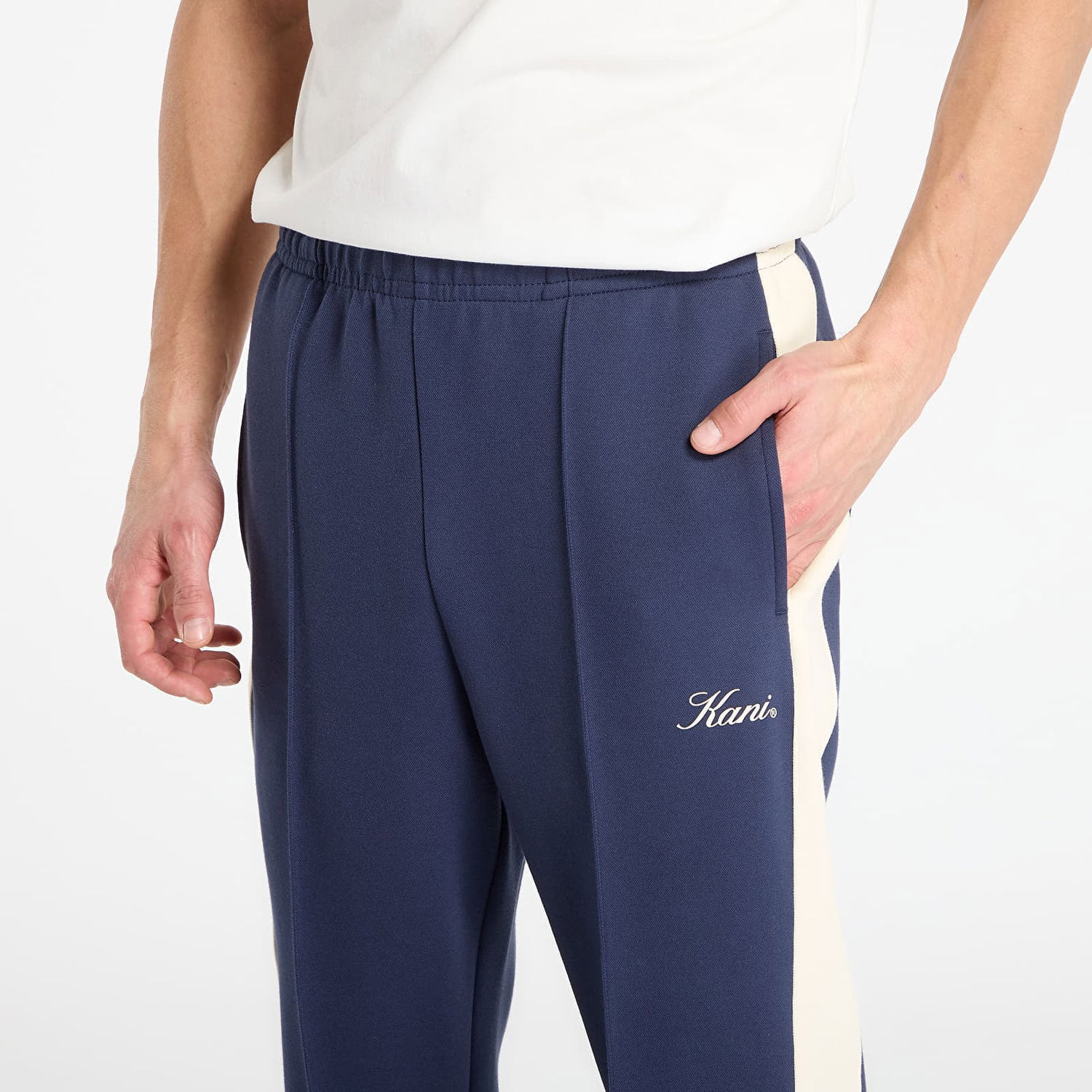 Tepláky Karl Kani Karl Kani Sidestripe Trackpants Navy | PD00008938, 1